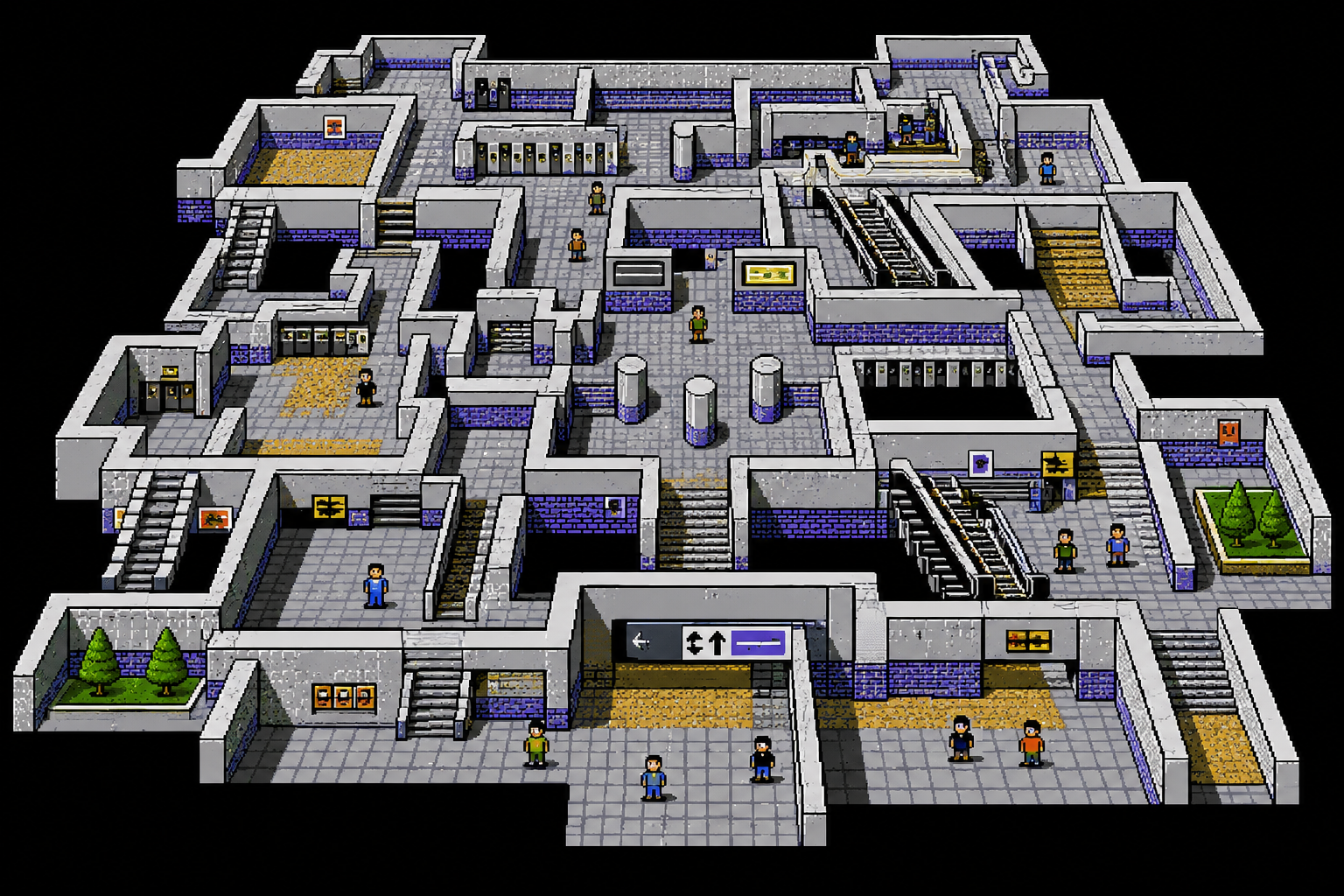 Complicated Train Stations