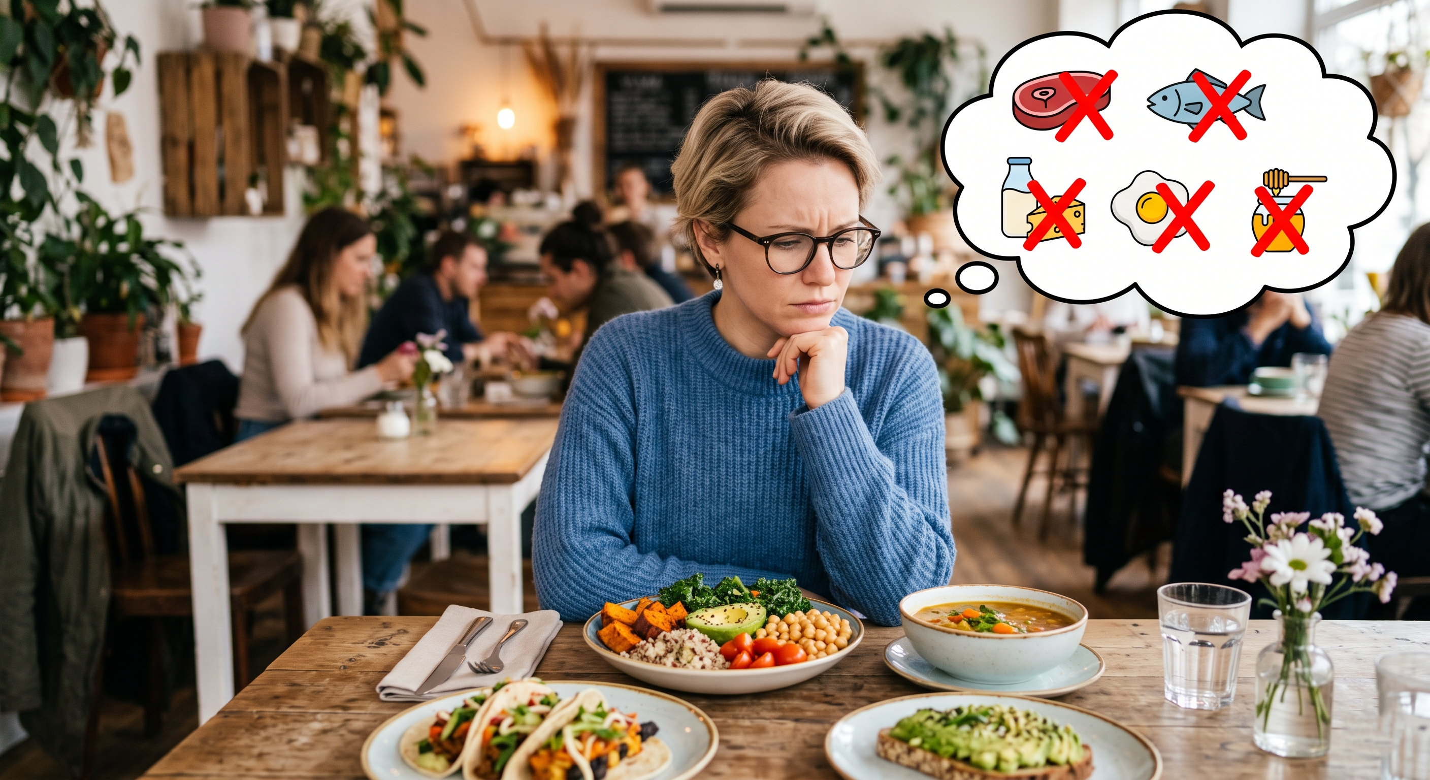 Scarcity of Vegetarian and Vegan Options