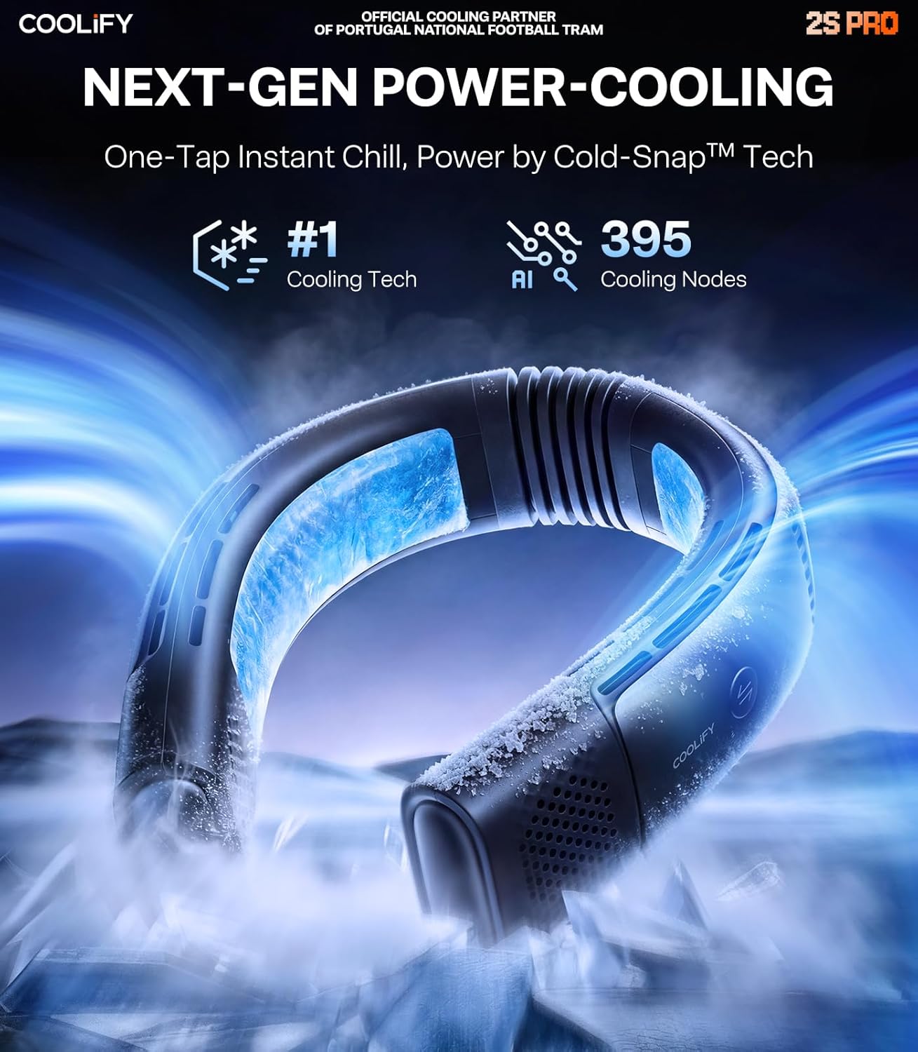 Ice-Feel Semiconductor Cooling Neck Cooler & Personal Air Conditioner