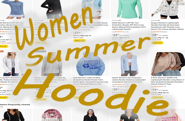 Women Summer Hoodie